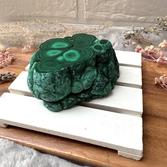 Gorgeous Malachite Free Form | Malachite Specimen - Picture 9 of 9